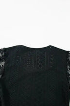 Frenchy Lace Sleeve Bodysuit - Fashionfitz