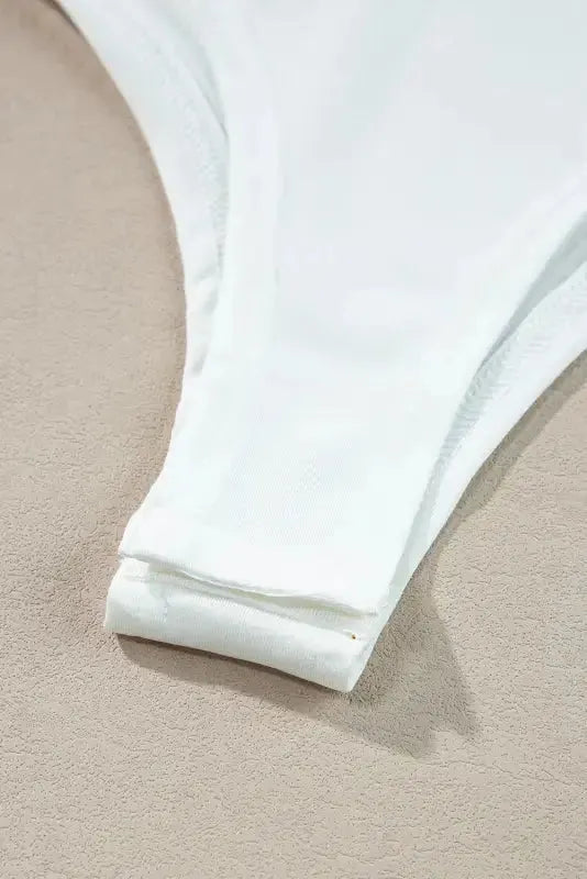 Frenchy Lace Sleeve Bodysuit - Fashionfitz