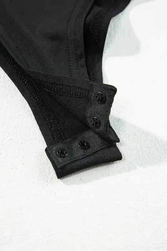 Frenchy Lace Sleeve Bodysuit - Fashionfitz