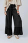 Frilled High Waist Wide Leg Pants - Fashionfitz