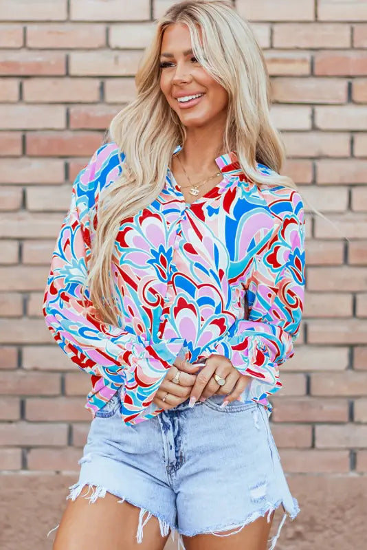 Frilly fantasy blouse | women’s tops | fashionfitz