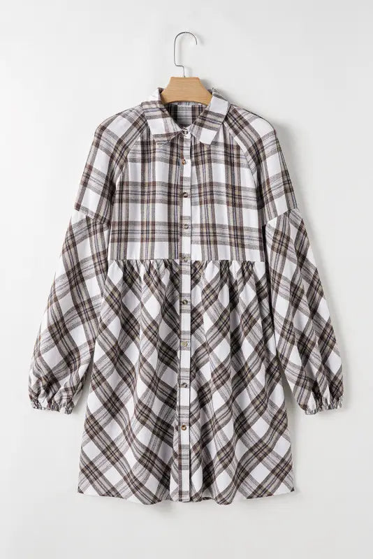 Frolic in plaid swing dress | mini dresses | fashionfitz