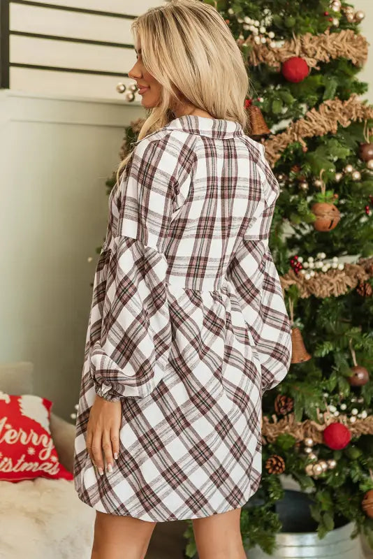 Frolic in plaid swing dress | mini dresses | fashionfitz