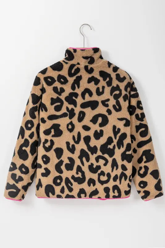 Fuzzy fleece jacket - jackets