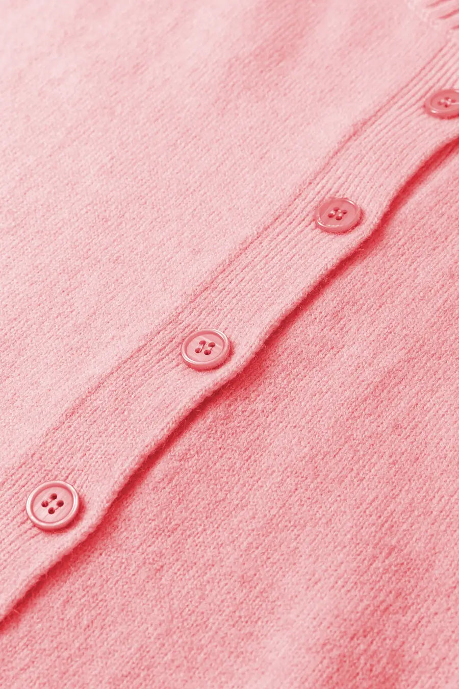 Fuzzy knit cardigan women | pastel boxy 3/4 sleeve