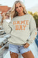 New in grapefruit orange game day graphic sweatshirt