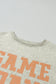 New in grapefruit orange game day graphic sweatshirt