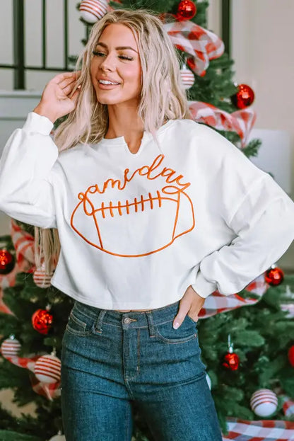 Game day rugby sweatshirt | cozy & stylish | fashionfitz