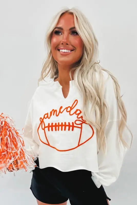 Game day rugby sweatshirt | cozy & stylish | fashionfitz