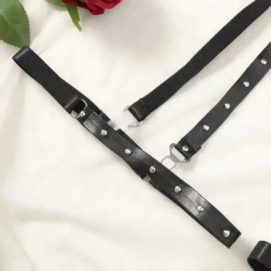 Garter Bustier Fishnet Design - Fashionfitz