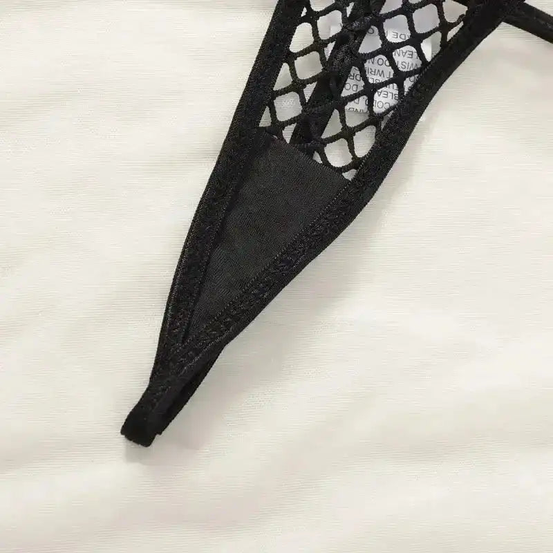 Garter Bustier Fishnet Design - Fashionfitz