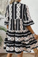 Geometrix Cascade Ruffled Dress - Fashionfitz