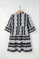 Geometrix Cascade Ruffled Dress - Fashionfitz