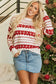 Geowest crew sweater - embrace cozy western elegance