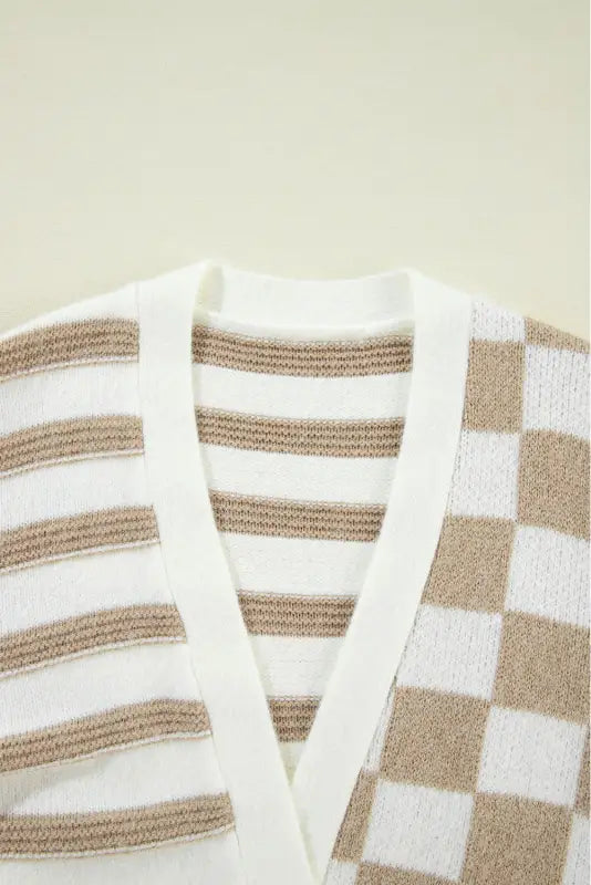 Gingham grace cardigan | women’s cardigans | fashionfitz