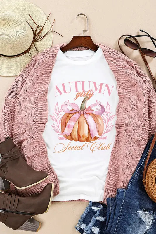 Chic pumpkin bow tee | fashionfitz women’s wear