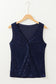 Glam sequin v-neck tank top | elegant evening wear