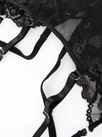 Gone With The Wind Teddy Garter Lingerie Set - Fashionfitz