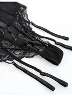 Gone With The Wind Teddy Garter Lingerie Set - Fashionfitz