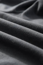 Gray Button Long Sleeve Wide Leg Jumpsuit - Fashionfitz