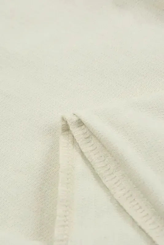 Gray Corduroy High Waist Straight Leg Pants - Fashionfitz