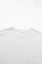 Gray Rock & Roll Graphic Distressed Vintage Tee - Fashionfitz