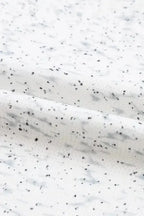 Gray Slouchy Heather Rib Knit Long Sleeve Henley Top - Fashionfitz