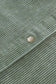 Green color block button down hooded corduroy jacket - jackets