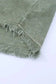 Green color block button down hooded corduroy jacket - jackets