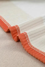 Green Color Block Ribbed Long Sleeve Top with Pocket - Fashionfitz