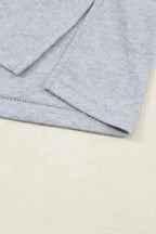 Green Colorblock Bishop Sleeve Top - Striped Casual Chic - Fashionfitz