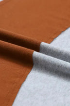 Green Colorblock Bishop Sleeve Top - Striped Casual Chic - Fashionfitz