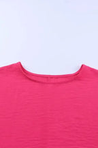 Green Smocked Wrist Shift Top - Fashionfitz