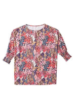 Green Smocked Wrist Shift Top - Fashionfitz