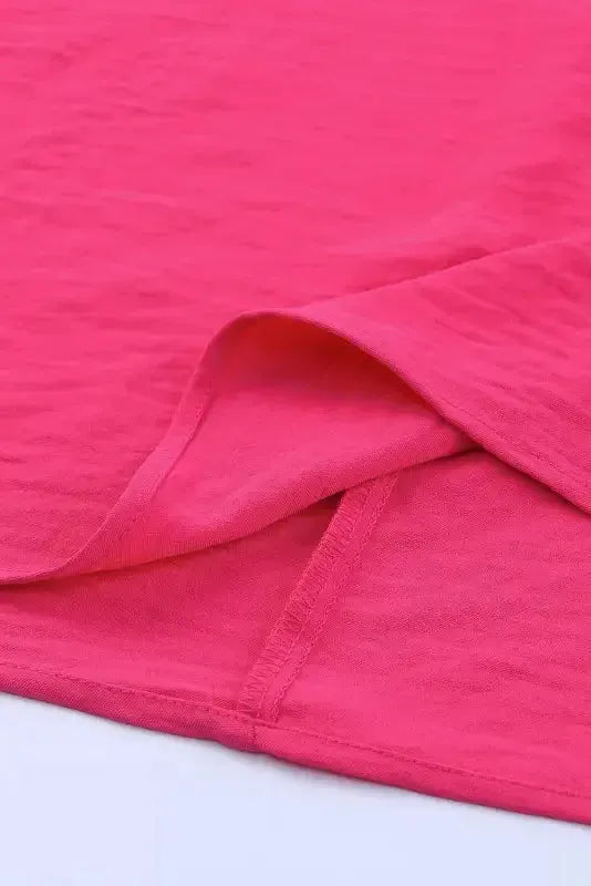 Green Smocked Wrist Shift Top - Fashionfitz