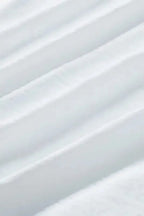 Green Smocked Wrist Shift Top - Fashionfitz