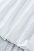 Green Smocked Wrist Shift Top - Fashionfitz