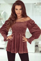 Green Tie Back Square Neck Velvet Babydoll Dress - Fashionfitz