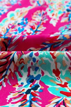 Green Wrap V Neck Floral Maxi Dress - Fashionfitz