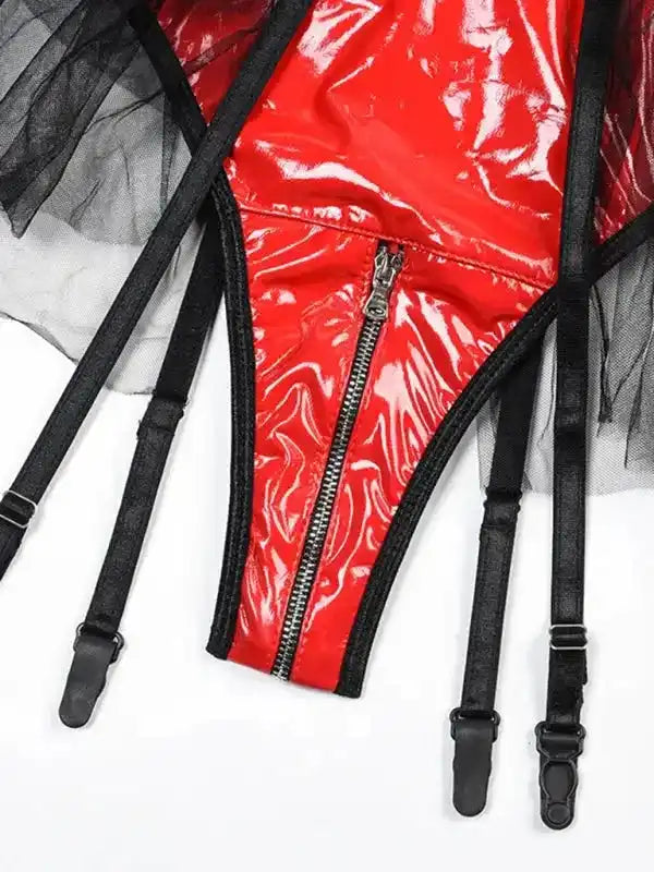 Hard To Get Spandex Cosplay Lingerie Set - Fashionfitz