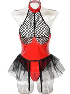 Hard To Get Spandex Cosplay Lingerie Set - Fashionfitz