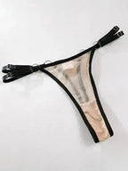 Hard To Keep - 3-Piece Velvet Lingerie Set - Fashionfitz