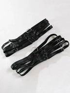 Hard To Keep - 3-Piece Velvet Lingerie Set - Fashionfitz