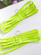 Hard To Keep - 3-Piece Velvet Lingerie Set - Fashionfitz