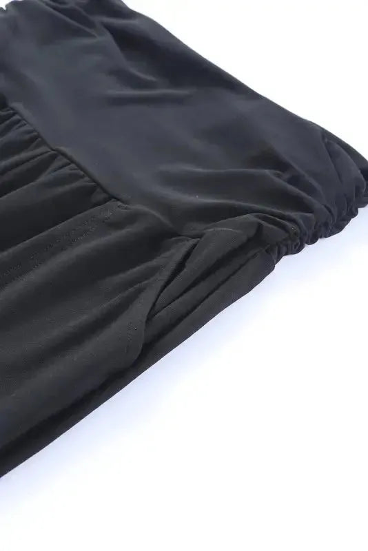 High Waist Pleated Pocket Leggings - Fashionfitz