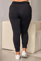 High Waist Pleated Pocket Leggings - Fashionfitz