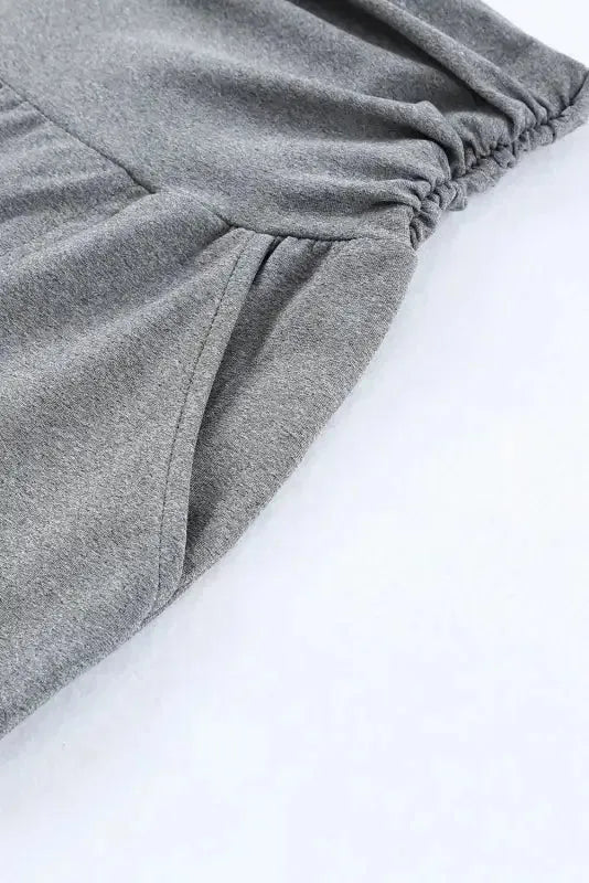 High Waist Pleated Pocket Leggings - Fashionfitz