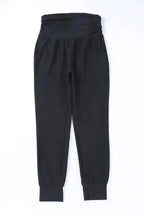 High Waist Pleated Pocket Leggings - Fashionfitz