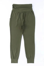 High Waist Pleated Pocket Leggings - Fashionfitz
