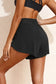 High waist swim shorts